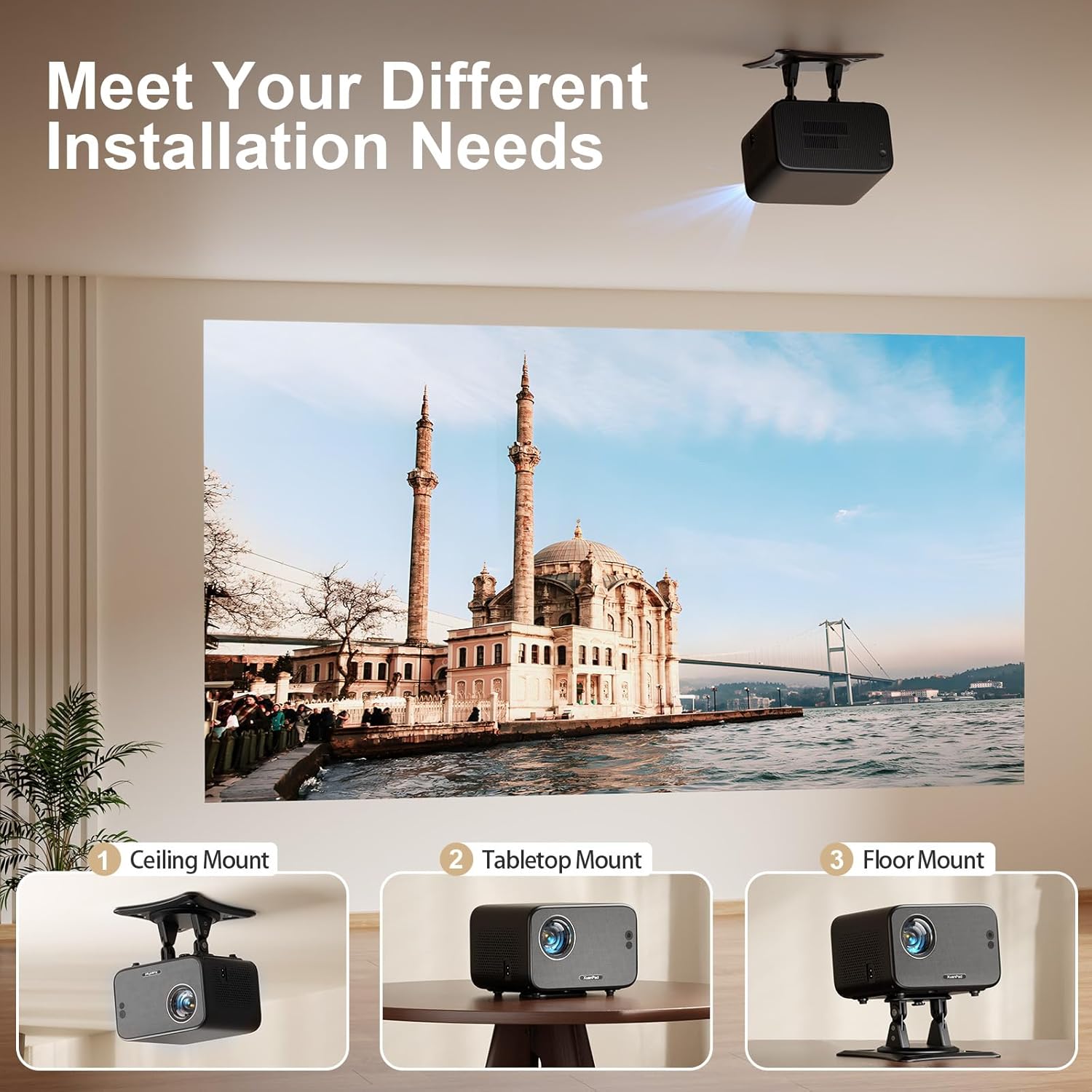 Portable with quiet cooling